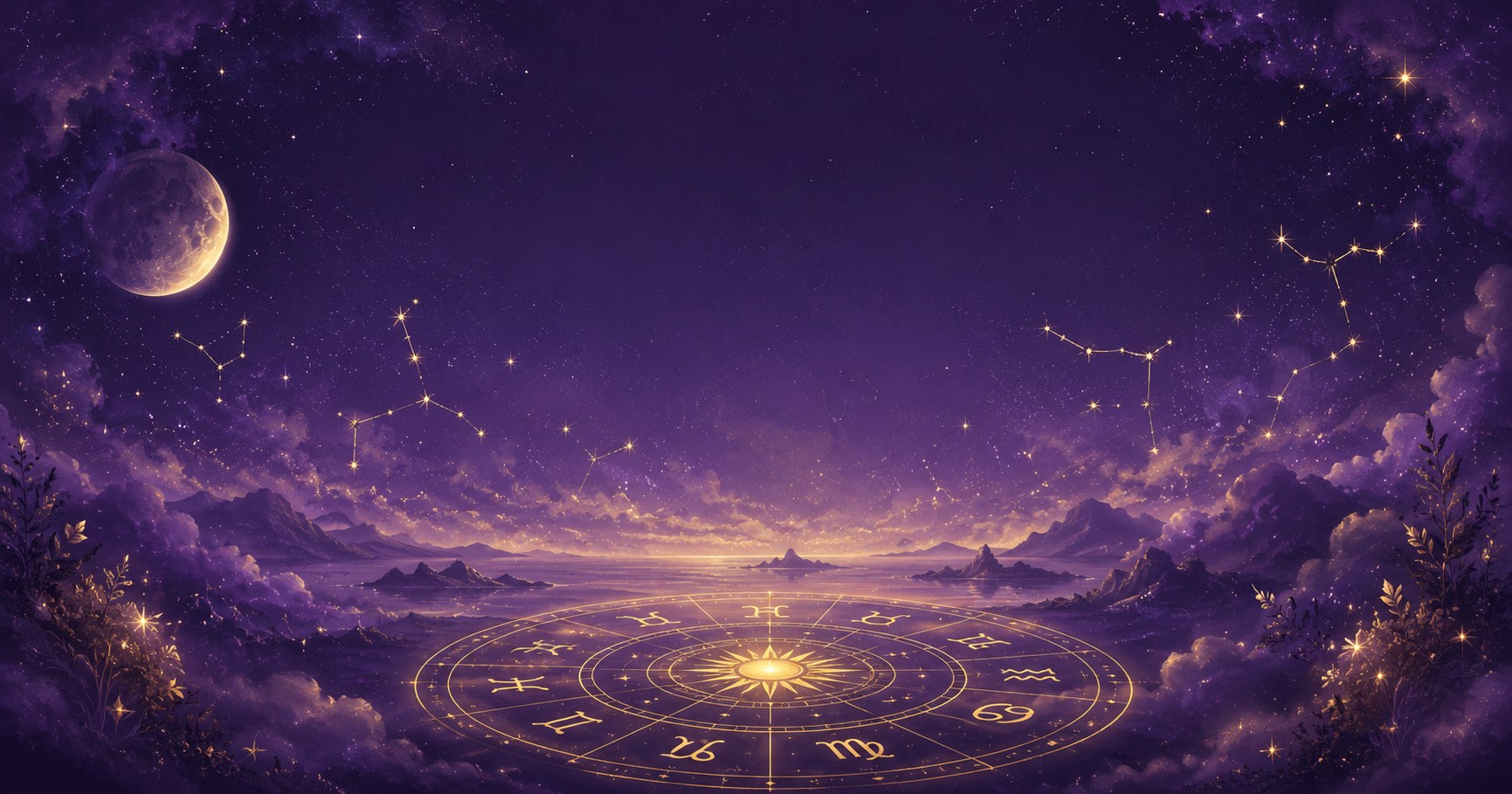 Astrologia — a roda do zodíaco